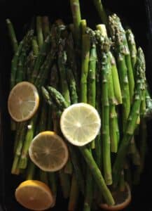 Picture of Asparagus with Lemon by 67 Biltmore Downtown Eatery and Catering in Asheville, NC