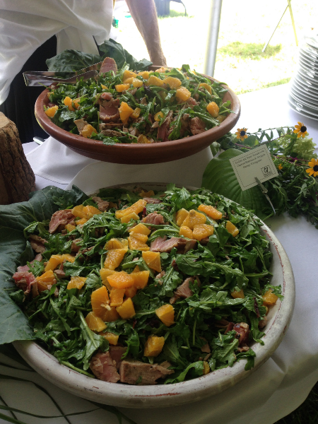 Salad at Catered Event