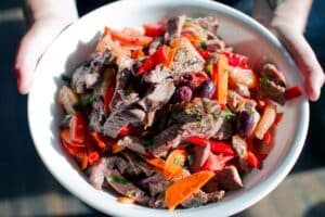 Picture of Marinated Steak Salad by 67 Biltmore Downtown Eatery and Catering in Asheville, NC