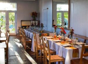 Picture of Rehearsal Dinner Setup by 67 Biltmore Downtown Eatery and Catering in Asheville, NC