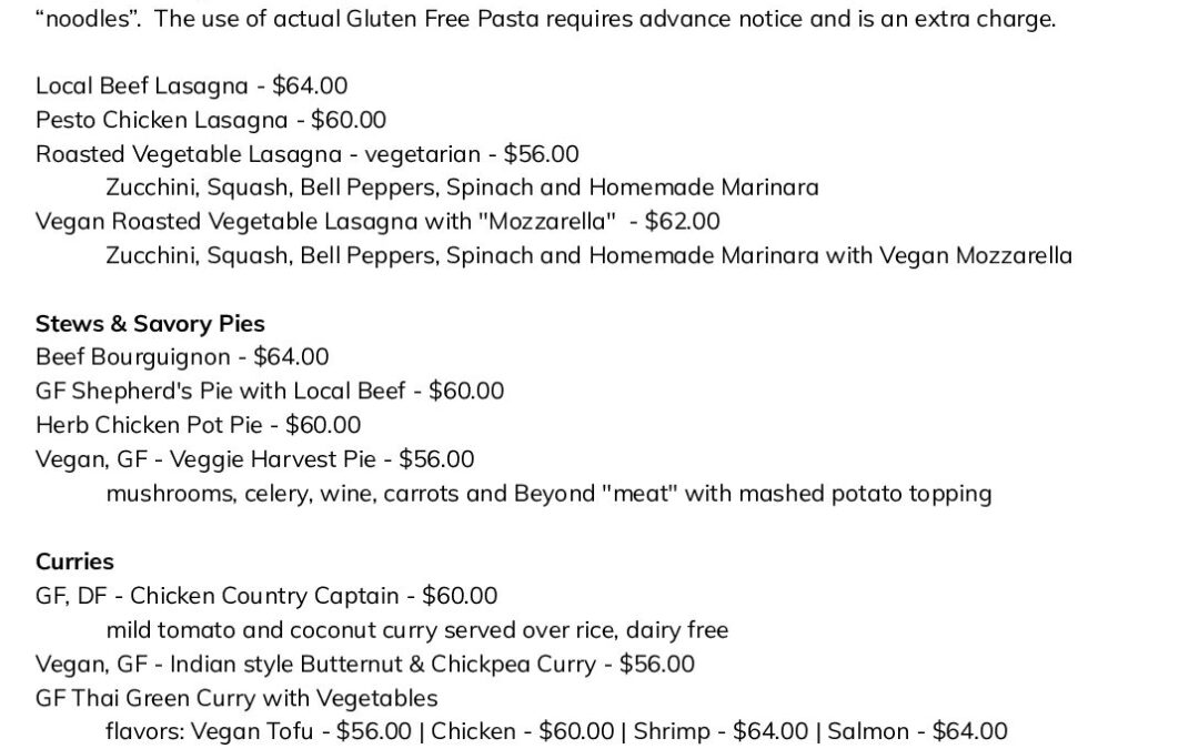 67 Biltmore casseroles + lasagnas 2025