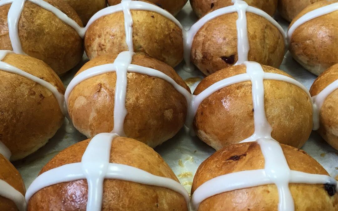 Hot Crossed Buns by 67 Biltmore Downtown Eatery and Catering in Asheville, NC